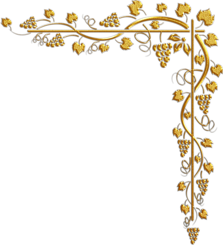 Victorian Corner Border Png - กรอบ ข้อความ ลาย ไทย (454x500), Png Download