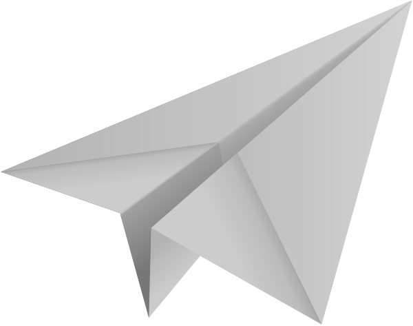 Paper Airplane Png - Real Paper Plane Png (600x473), Png Download