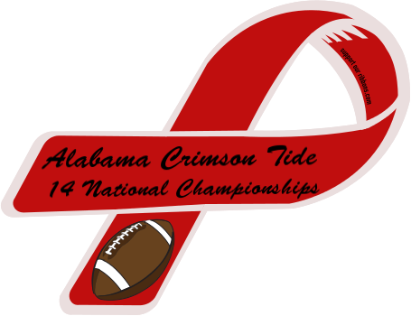 Alabama Crimson Tide / 14 National Championships - Boston Marathon 2013 Logo (455x350), Png Download