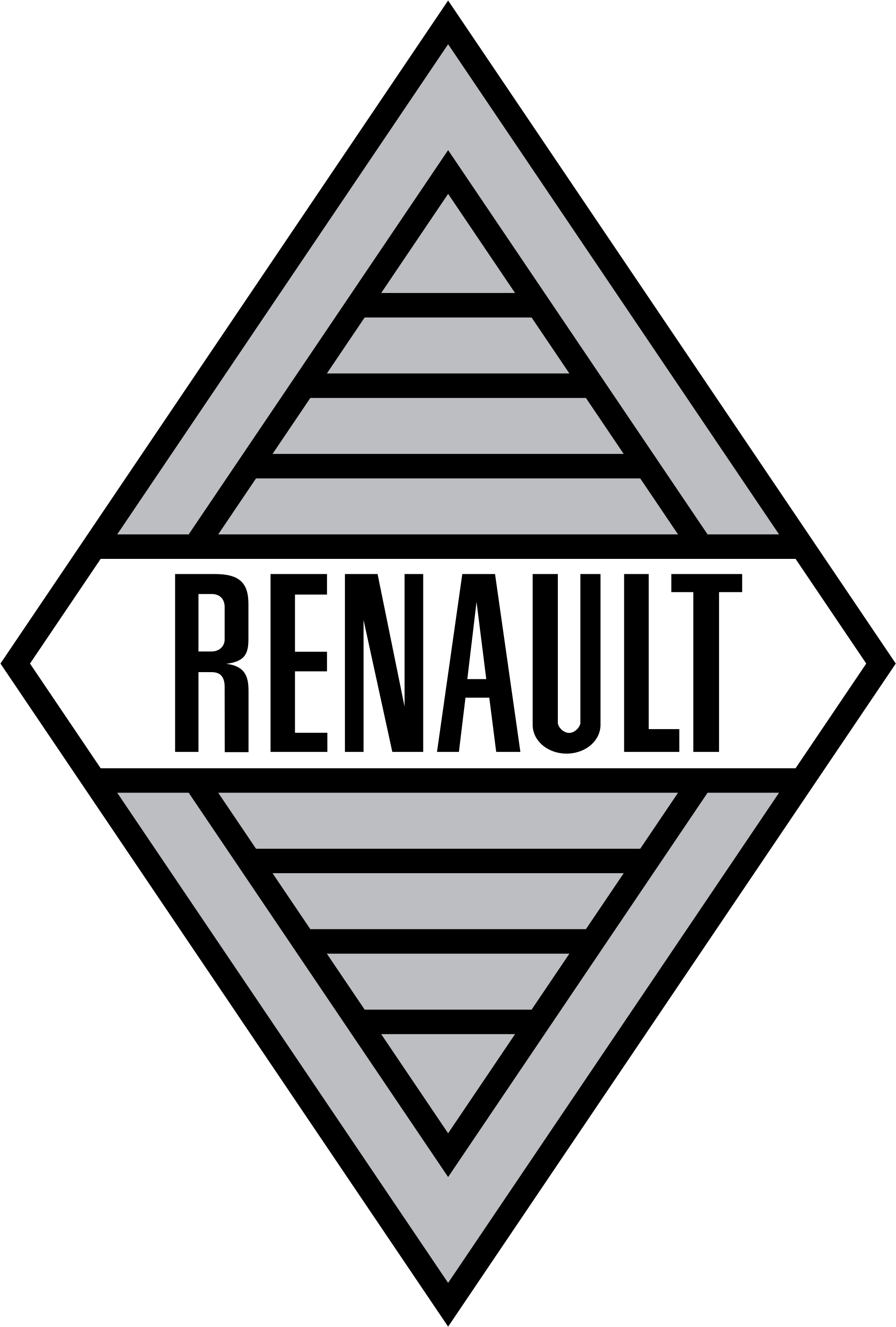 Open - Renault Logo 1959 Png (2000x2958), Png Download