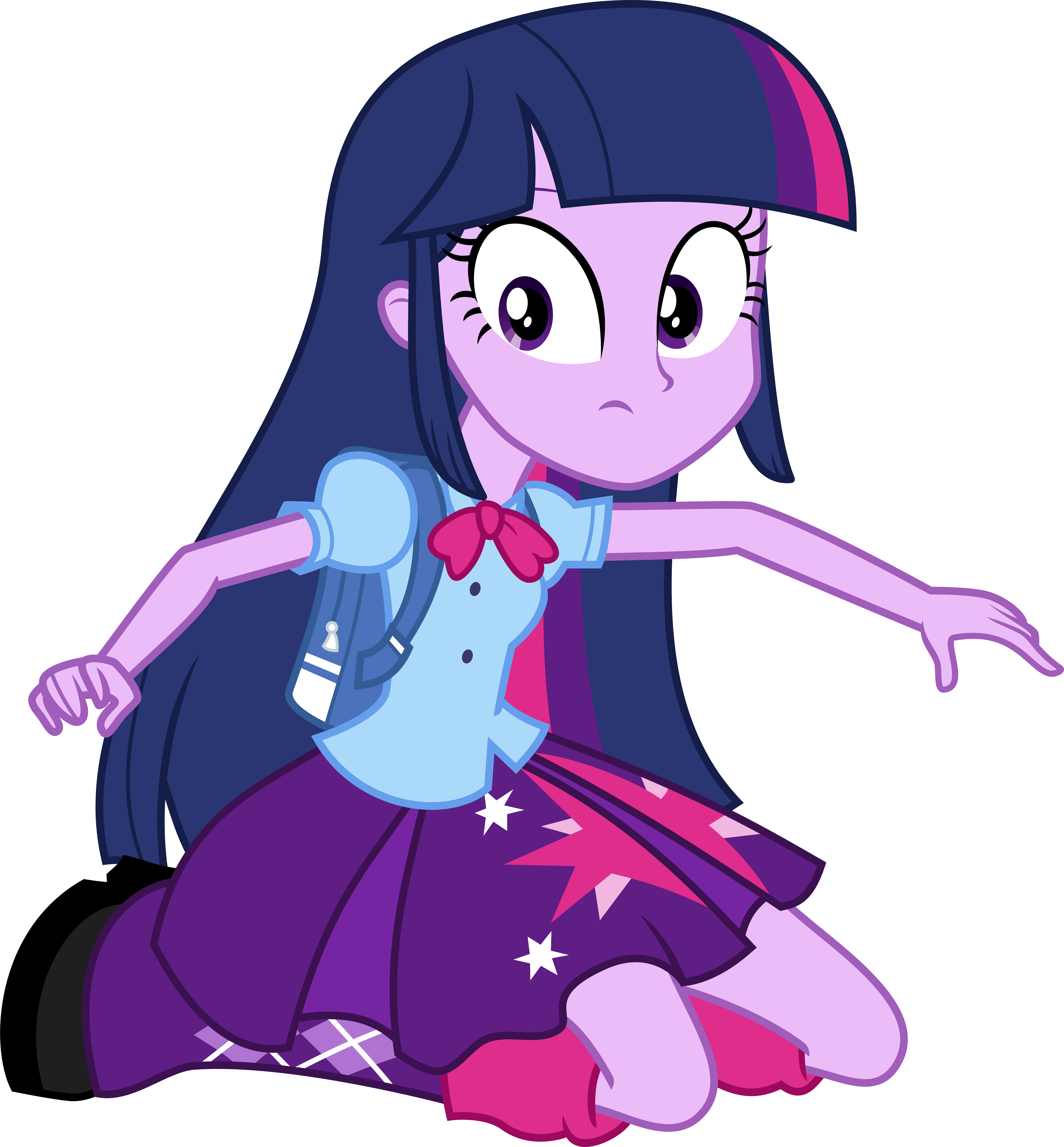12, May 10, 2015 - Twilight Sparkle Human Form Equestria Girls (6000x6471), Png Download