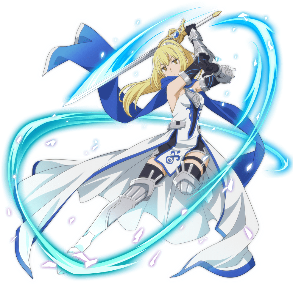 Sparkle Princess Ais Wallenstein - Danmachi Memoria Freese Characters (1004x996), Png Download