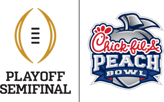 Com/posts/2016 12 04 Alabama Football Twitter New Years - Peach Bowl Playoff Semifinal (640x401), Png Download