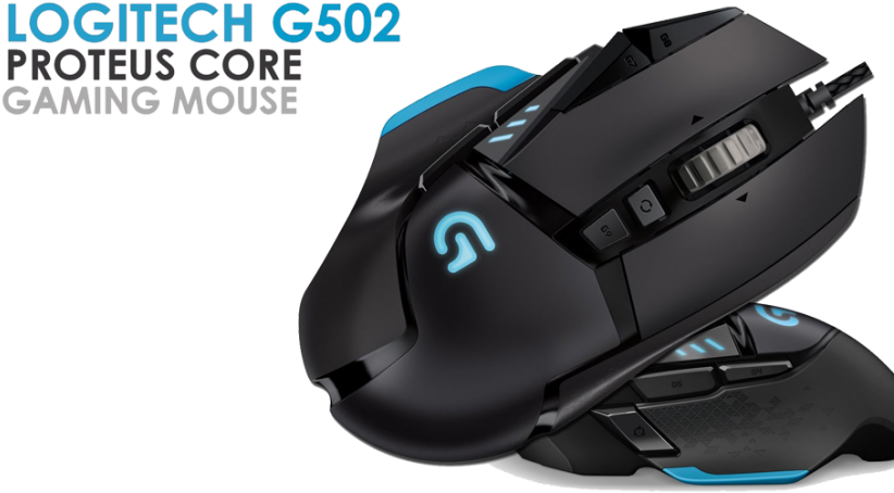 Logitech G502 Proteus Spectrum Png (825x510), Png Download