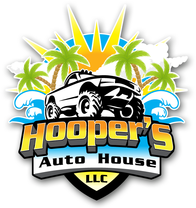 Cropped Hoopers Auto House Logo Drop Shadow Hooper's (705x705), Png Download