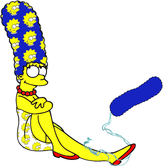 Marge Simpson The Simpsons Lisa Simpson Tampon Lisa - Marge (774x774), Png Download
