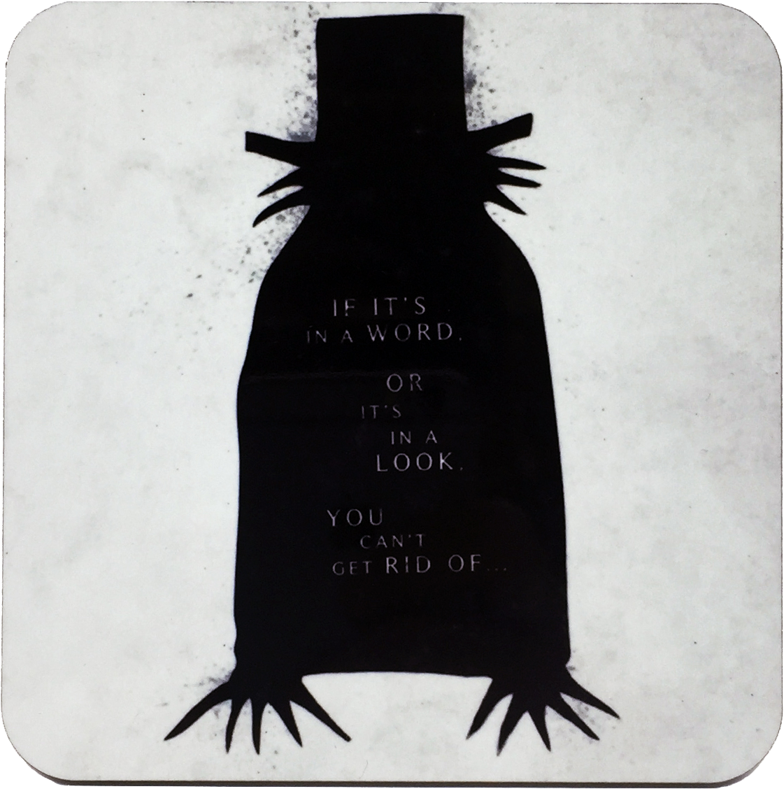 The Babadook Drink Coaster - Modern Horror Movie Posters (1500x1500), Png Download
