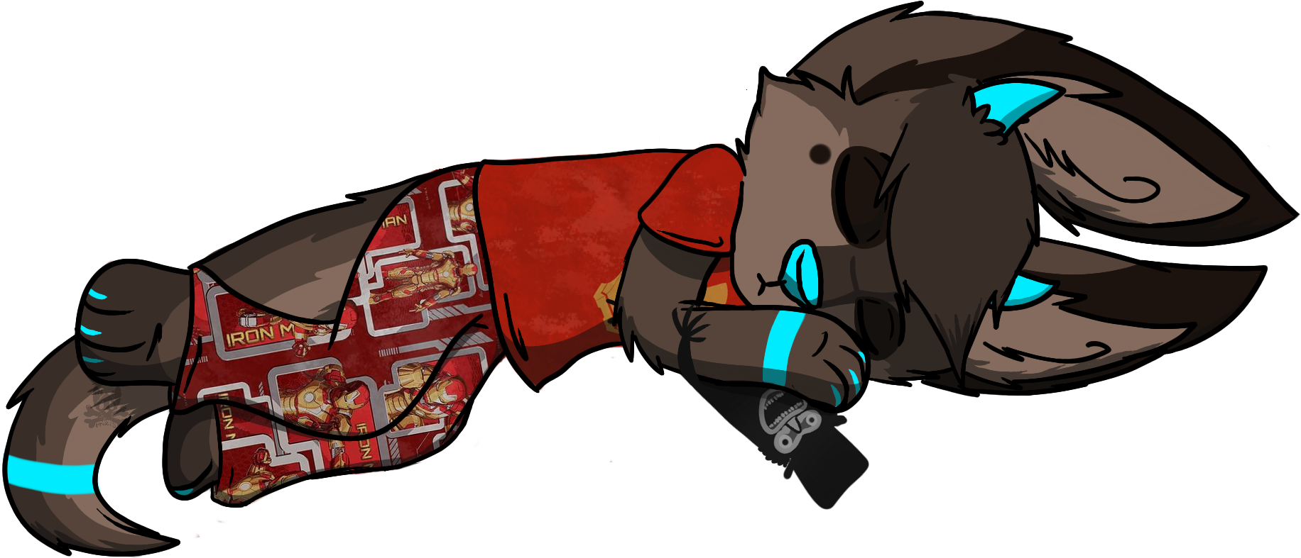 Dook Dook Dook - Illustration (2000x943), Png Download