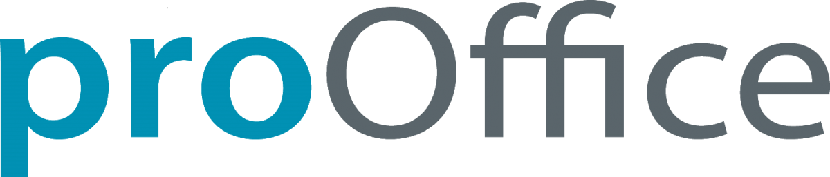 Prooffice - Pro Office Logo (1200x257), Png Download