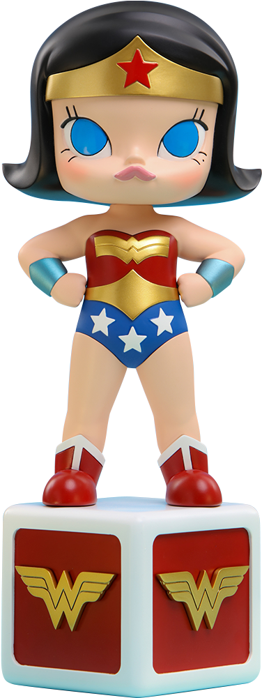 Hot Toys Molly Wonder Woman Disguise Collectible Figure - Wonder Woman (480x1000), Png Download