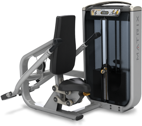 Triceps Press G7-s42 Weight Lifting Machines, Weight - Tricep Press Matrix (690x470), Png Download