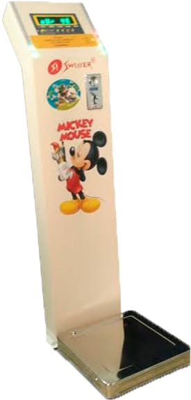 Height, Weight Bmi Scale And Coin Operated Scale - Banner (600x600), Png Download