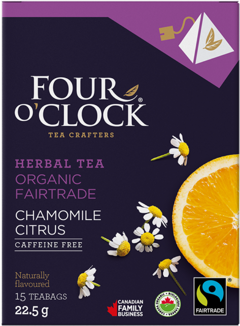 Herbal Tea Chamomile Citrus - Té Four O Clock (738x738), Png Download