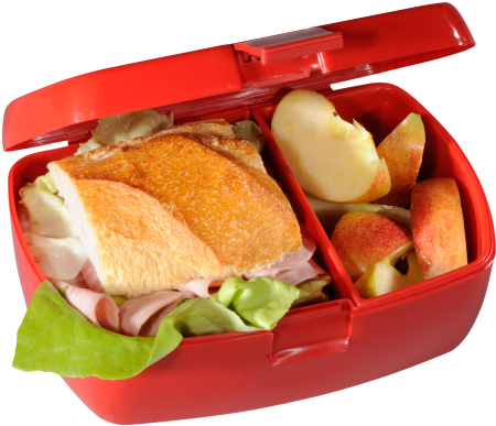 Lunch Box Logo - Fast Food (660x660), Png Download