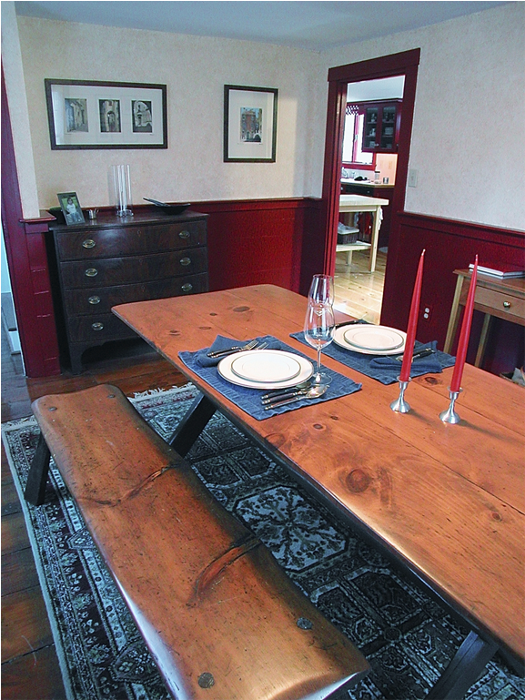 Downstairs, The Wall To Wall Carpeting Was Removed - Dining Room (1024x768), Png Download