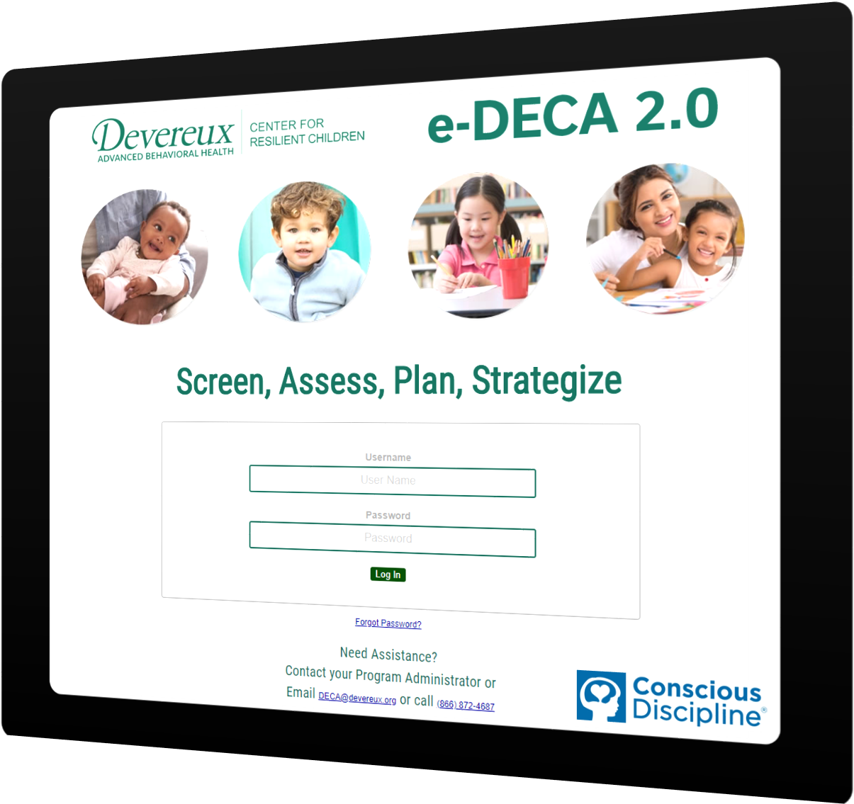 E-deca Assessment & Planning System - Display Device (1218x1141), Png Download