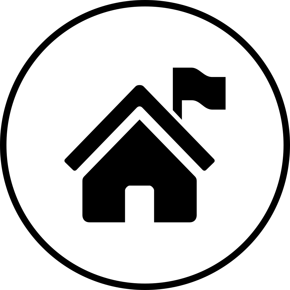 Png File Svg - Home Flat Icon Png (980x980), Png Download