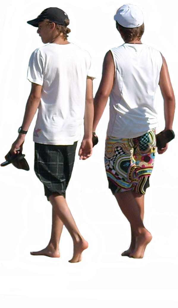 Beach People Png People At Beach Png Full Size Png Download Seekpng