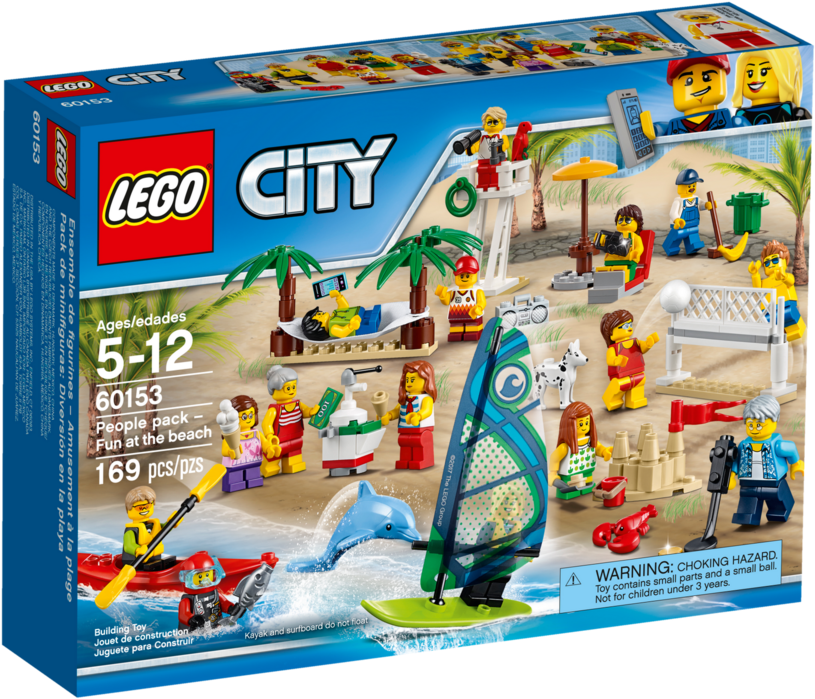Lego Fun At The Beach (1200x900), Png Download