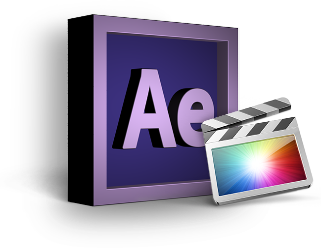 ผลการค้นหารูปภาพสำหรับ Adobe After Effects Logo - Final Cut Pro X Png (649x501), Png Download