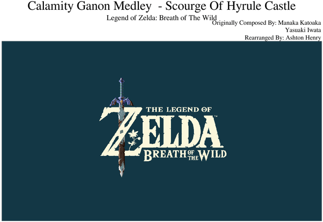 Calamity Ganon Medley - Graphic Design (850x1100), Png Download