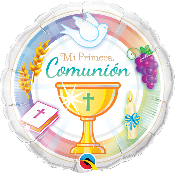 Mi Primera Comunion Letras Png