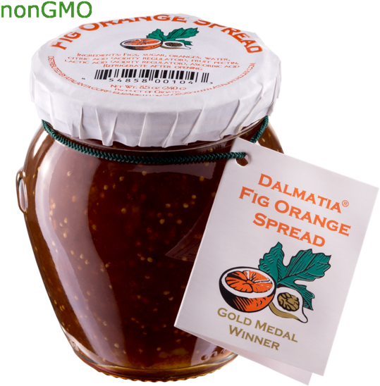 Award-winning Dalmatia® Fig Orange Spread - Dalmatia Fig Orange Spread (600x600), Png Download