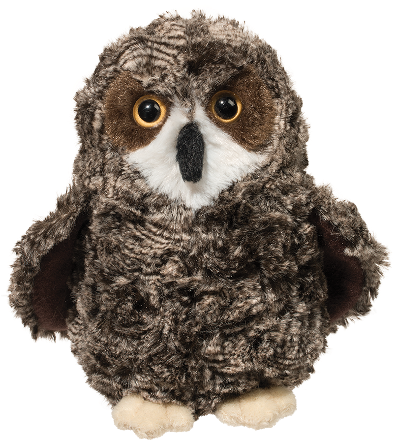 Northern Saw Whet Owl Stuffed Animal (1000x1000), Png Download