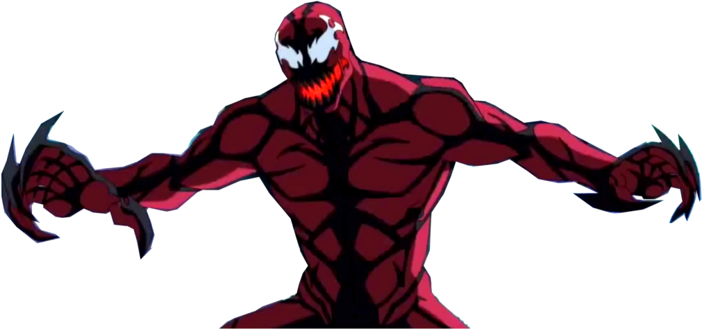 Clipart Black And White Download Ultimate Spider Man - Carnage Ultimate Spiderman Serie (1024x484), Png Download