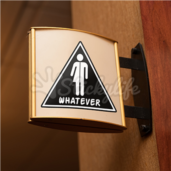 Custom Triangle Decal - Sign (940x587), Png Download