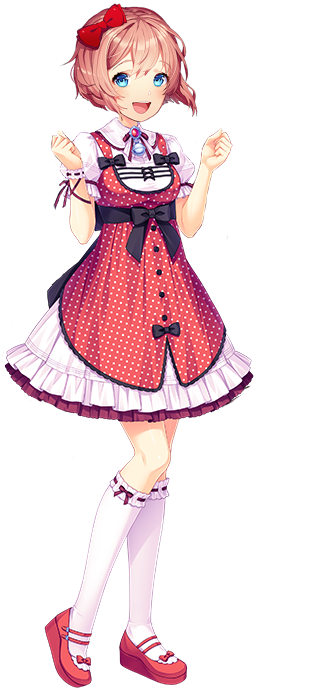Chocola's Outfit Sayori - Anime Vestido De Neko (620x800), Png Download