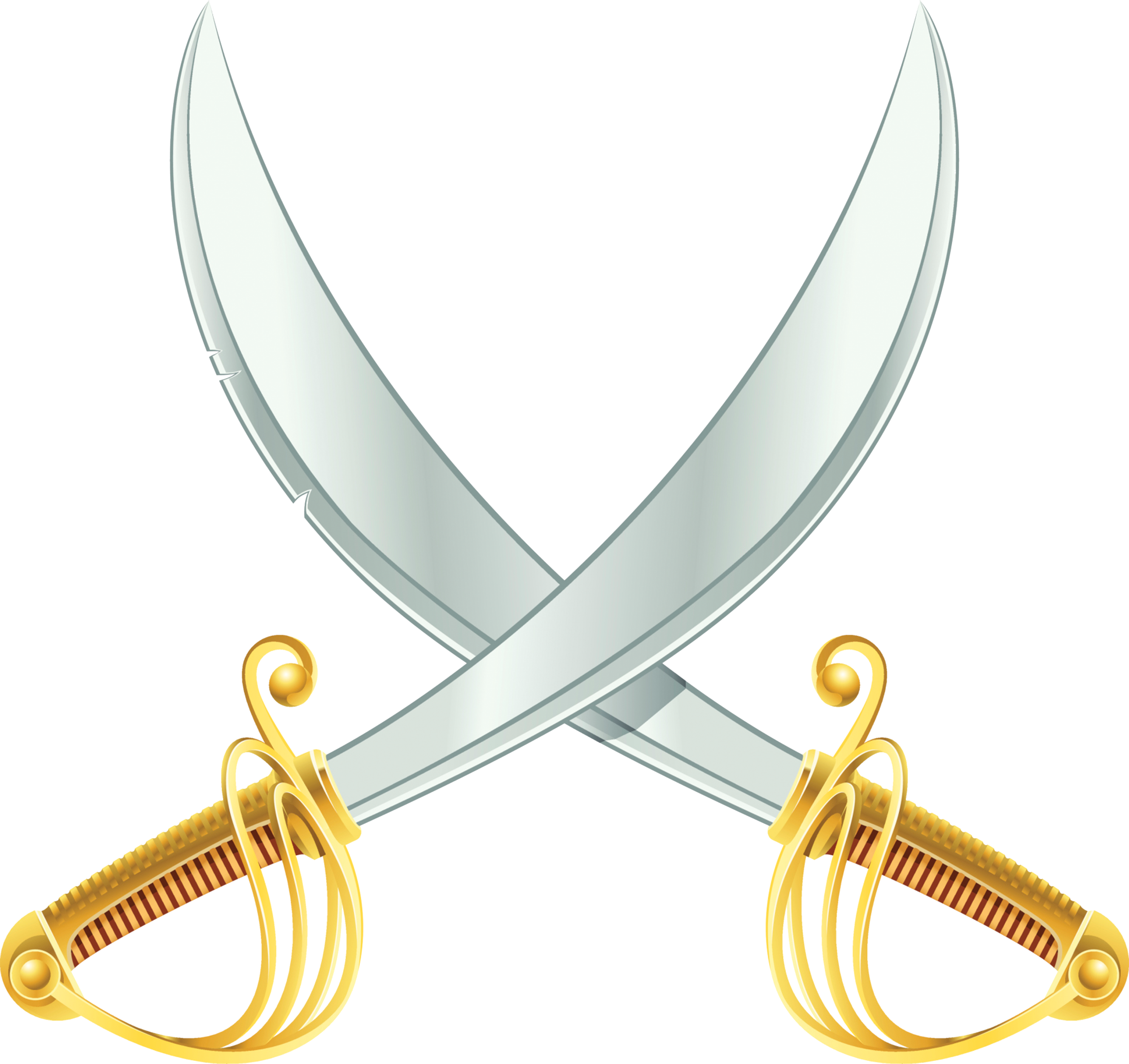 Sabre Knife Weapon Illustration Transprent Png Free - Sword (2516x2370), Png Download