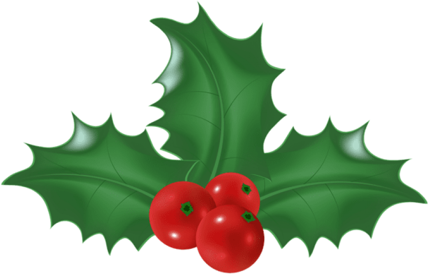 Free Png Holly Mistletoe Png - Illustration (850x549), Png Download