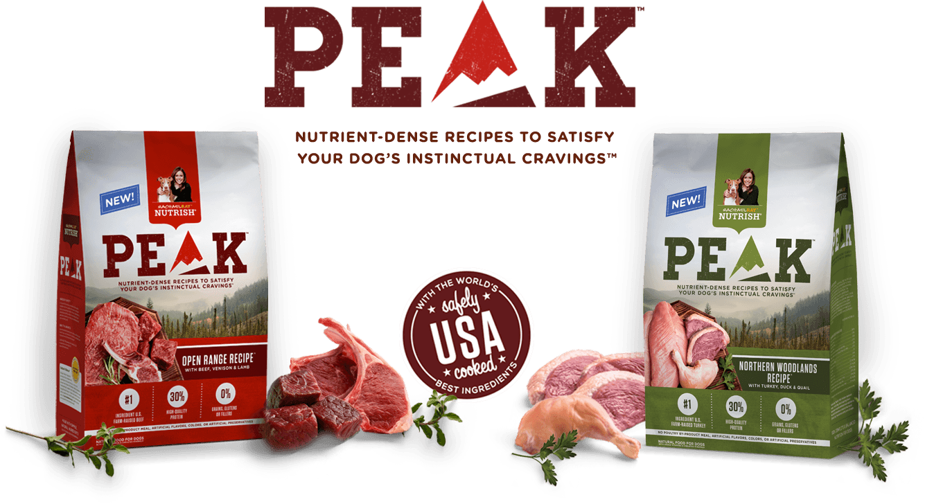 New Peak Nutrient-dense Dog Food Satisfies Instinctual - Venison (1335x728), Png Download