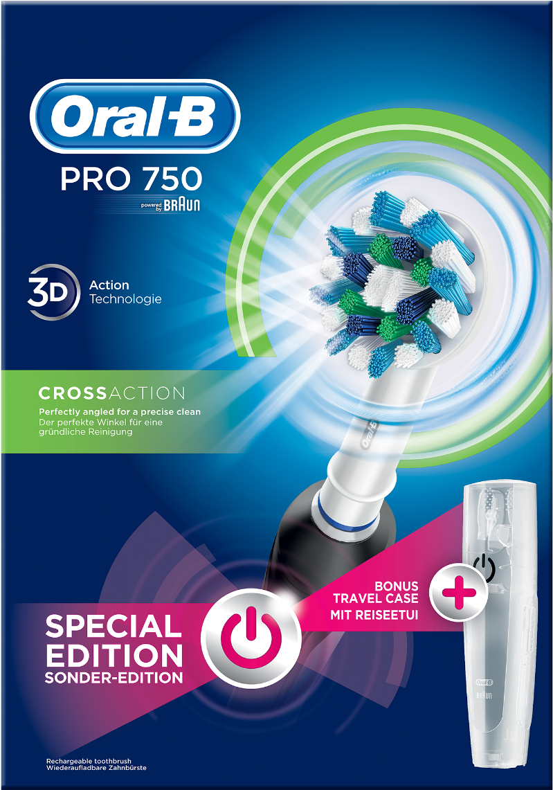 Oral B Pro 750s (1200x1200), Png Download