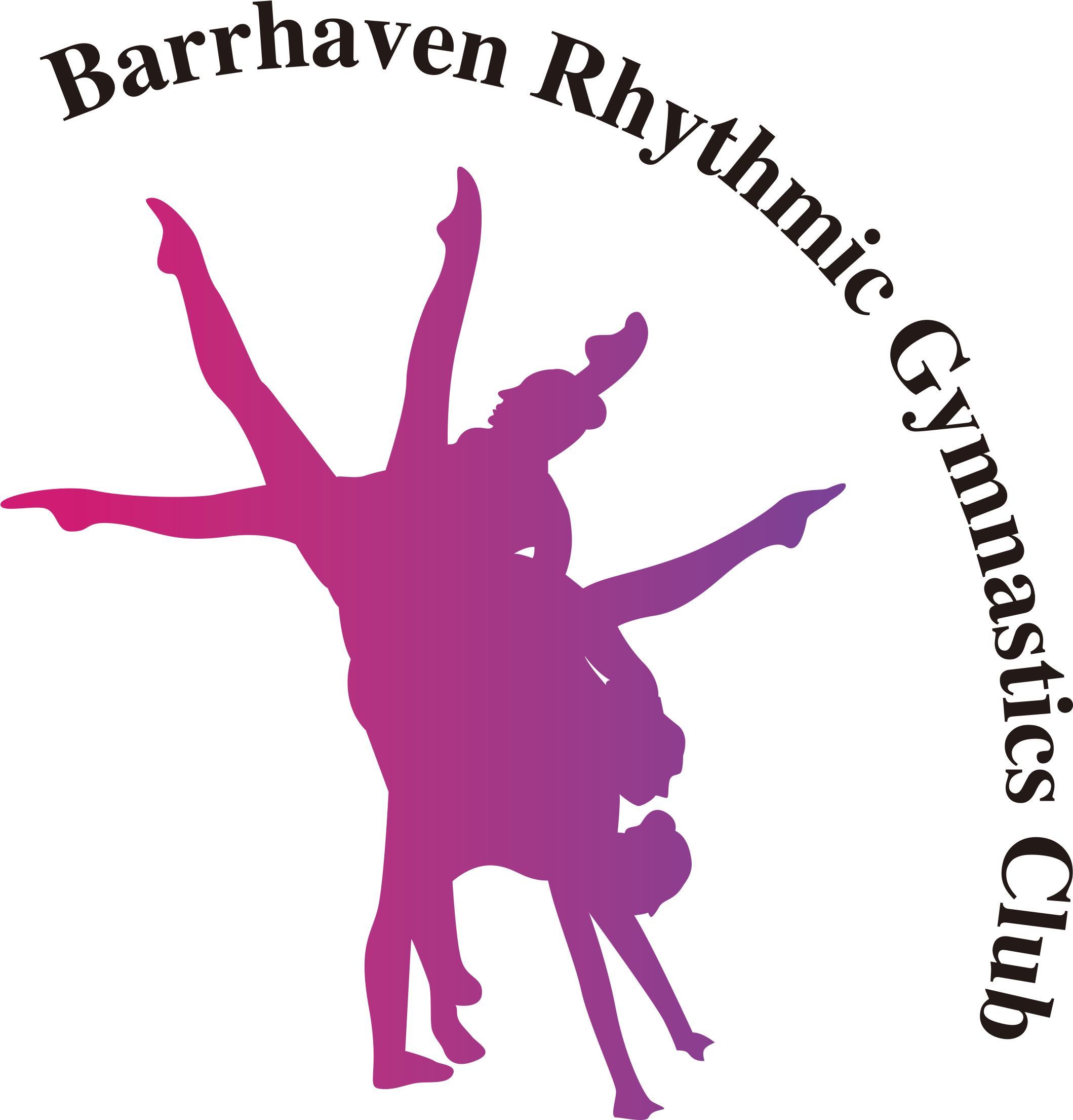 Barrhaven Rhythmic Gymnastics Club 440 Longfields Drive, - Silhouette (3000x3000), Png Download
