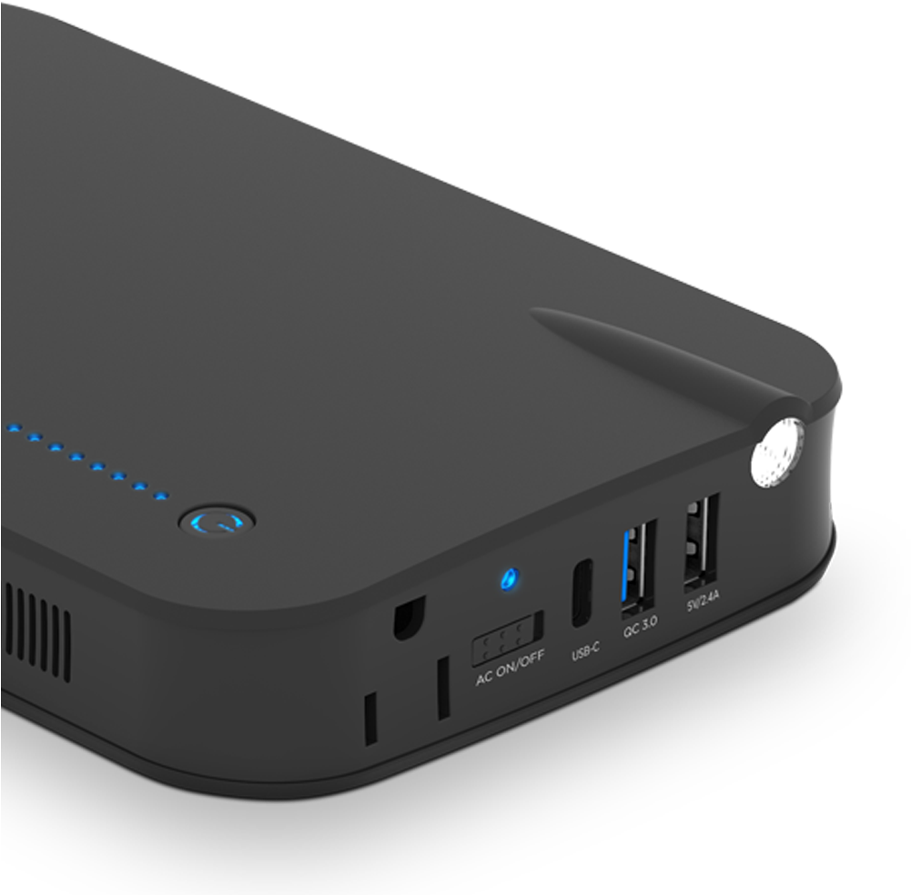 Volt Portable Ac Outlet Block Led - Electronics (1000x1000), Png Download