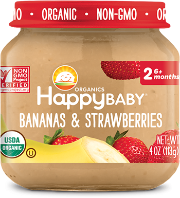 Happy Baby Jar Food (600x600), Png Download