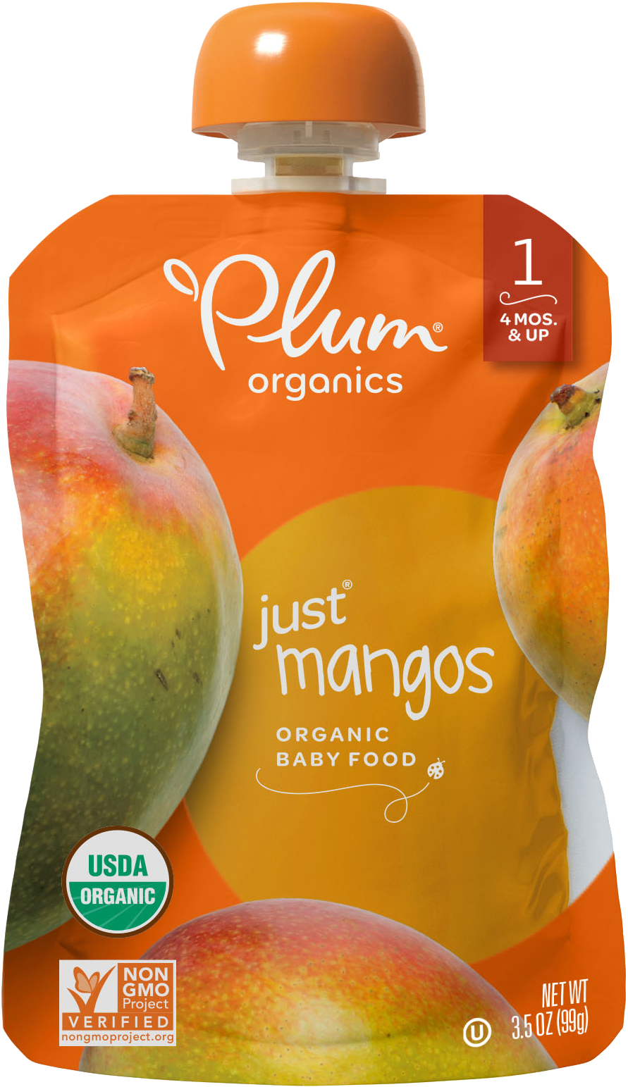 Plum Organics - Baby Food (2000x2000), Png Download