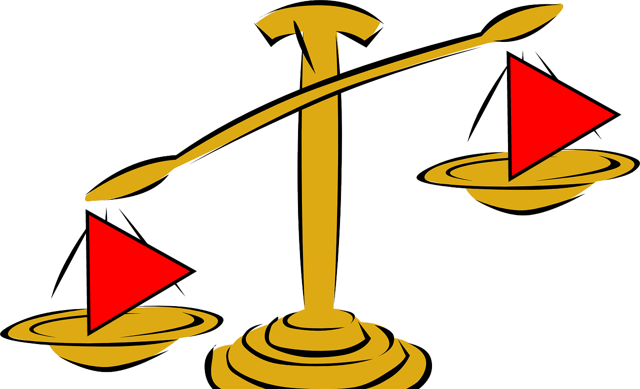 Is Godtube Better Than Youtube - Clipart Balance Beam Scale (1280x779), Png Download