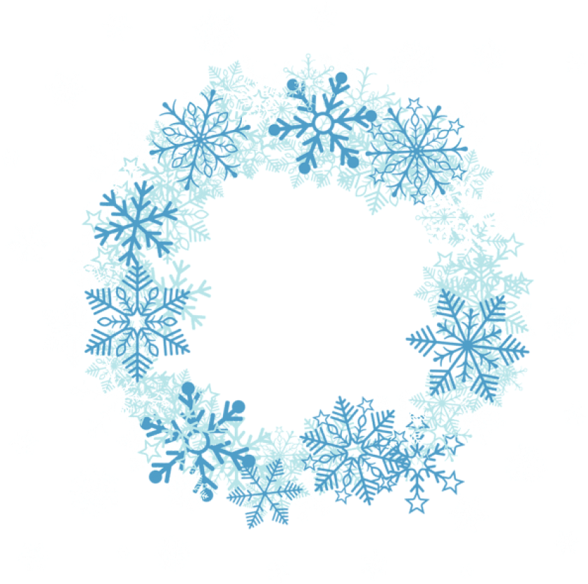 Free Png Snowflakes Decoration Transparent Png - Snowflakes And Transparent And Clip Art (850x845), Png Download