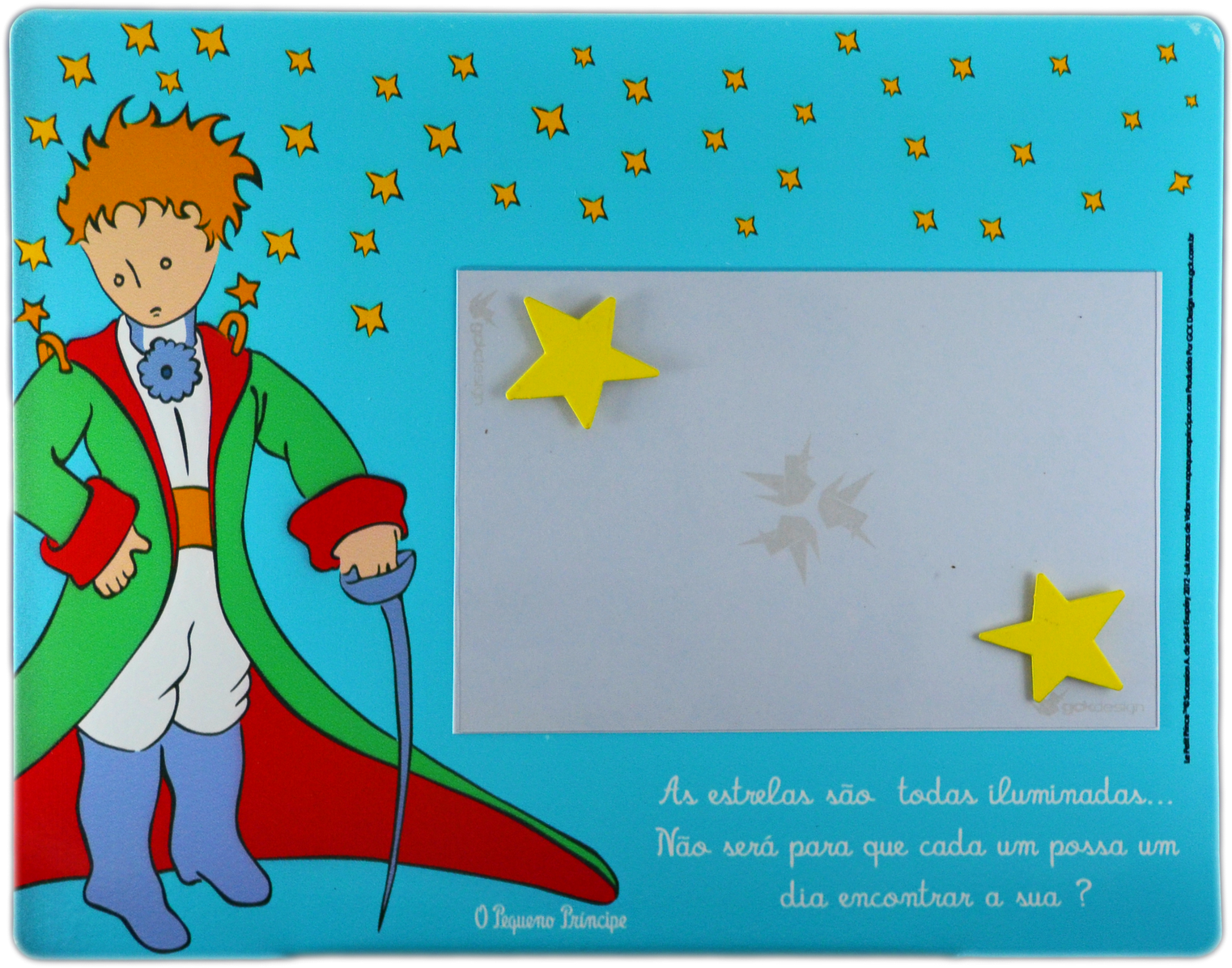 Porta-retrato De Metal - Porta Retrato Do Pequeno Príncipe (1600x1289), Png Download