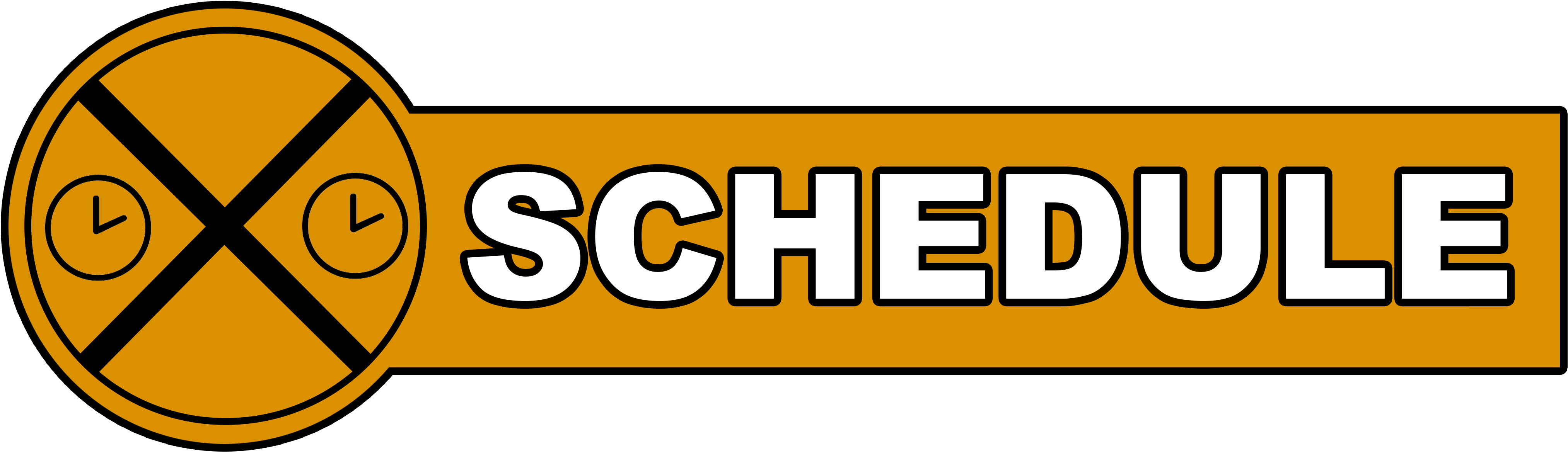 Since I Currently Have A Full-time Job My Schedule (4085x1200), Png Download