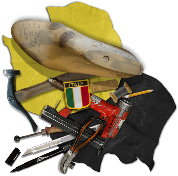 All Custom Shoes Are Handmade By Master Italian Craftsman - Tool Belts (623x617), Png Download