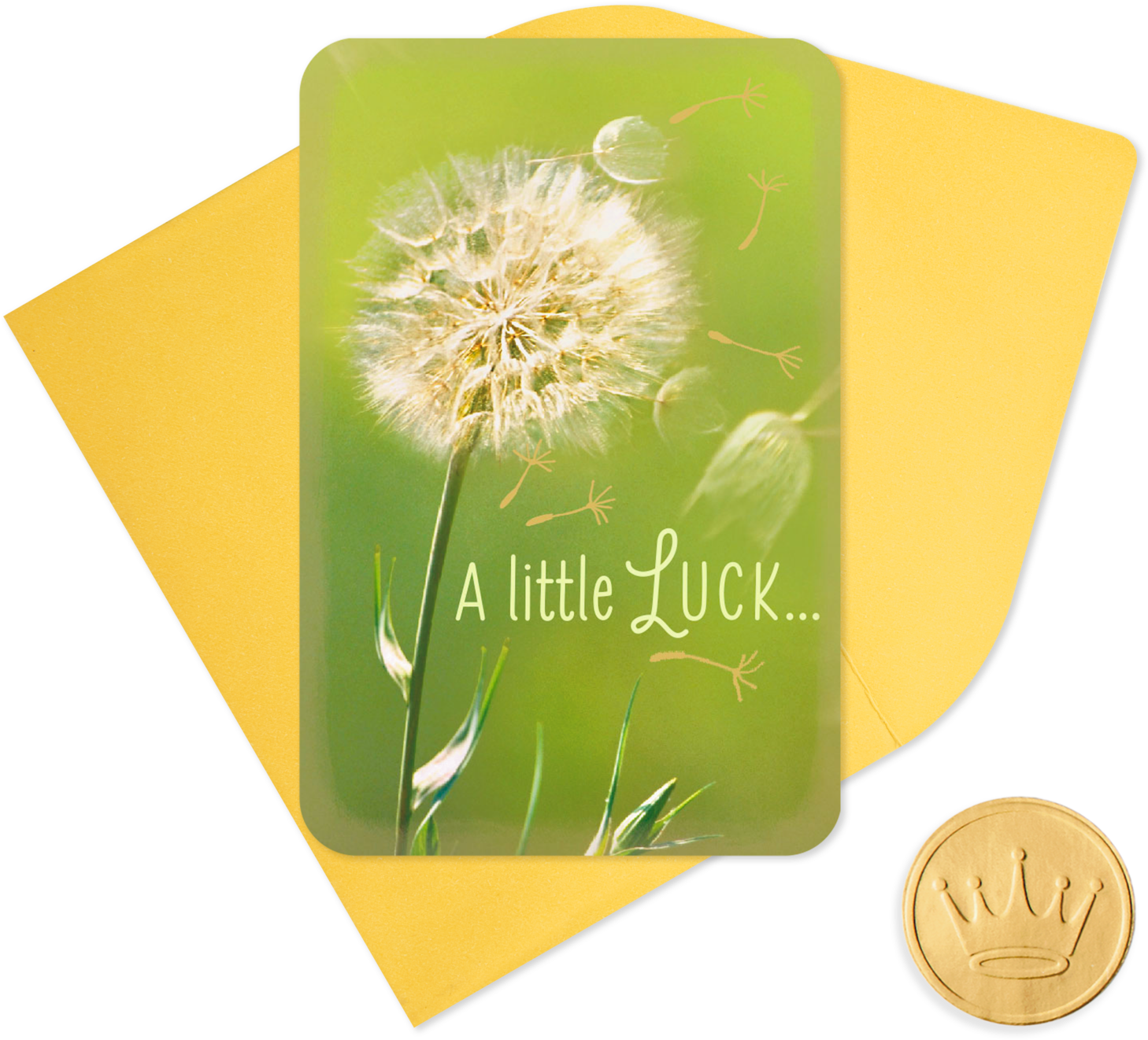 25" Mini Dandelion Wishes Good Luck - Dandelion (1470x1470), Png Download