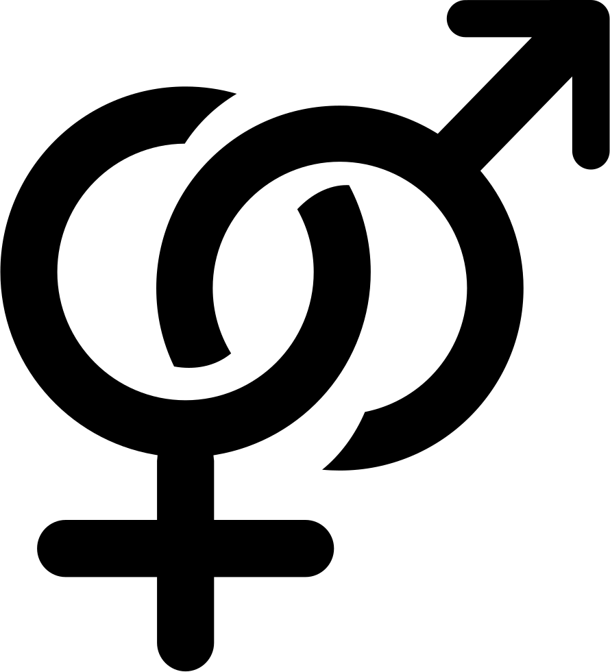 Gender Icons 1, 7 2 Years Ago - Sex Icon Png (890x981), Png Download