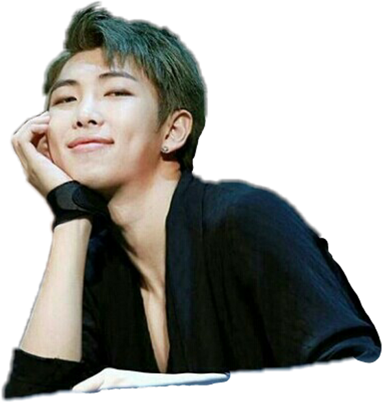 Bts Kimnamjoon Rapmonster Rm - Singing (1024x667), Png Download