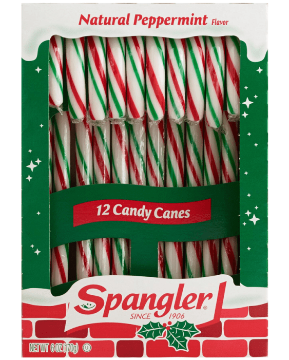 030800627008 - Spangler Candy Cane 12 Pack (700x700), Png Download