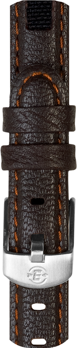 12mm Leather Strap Brown Large - Strap (1000x1200), Png Download