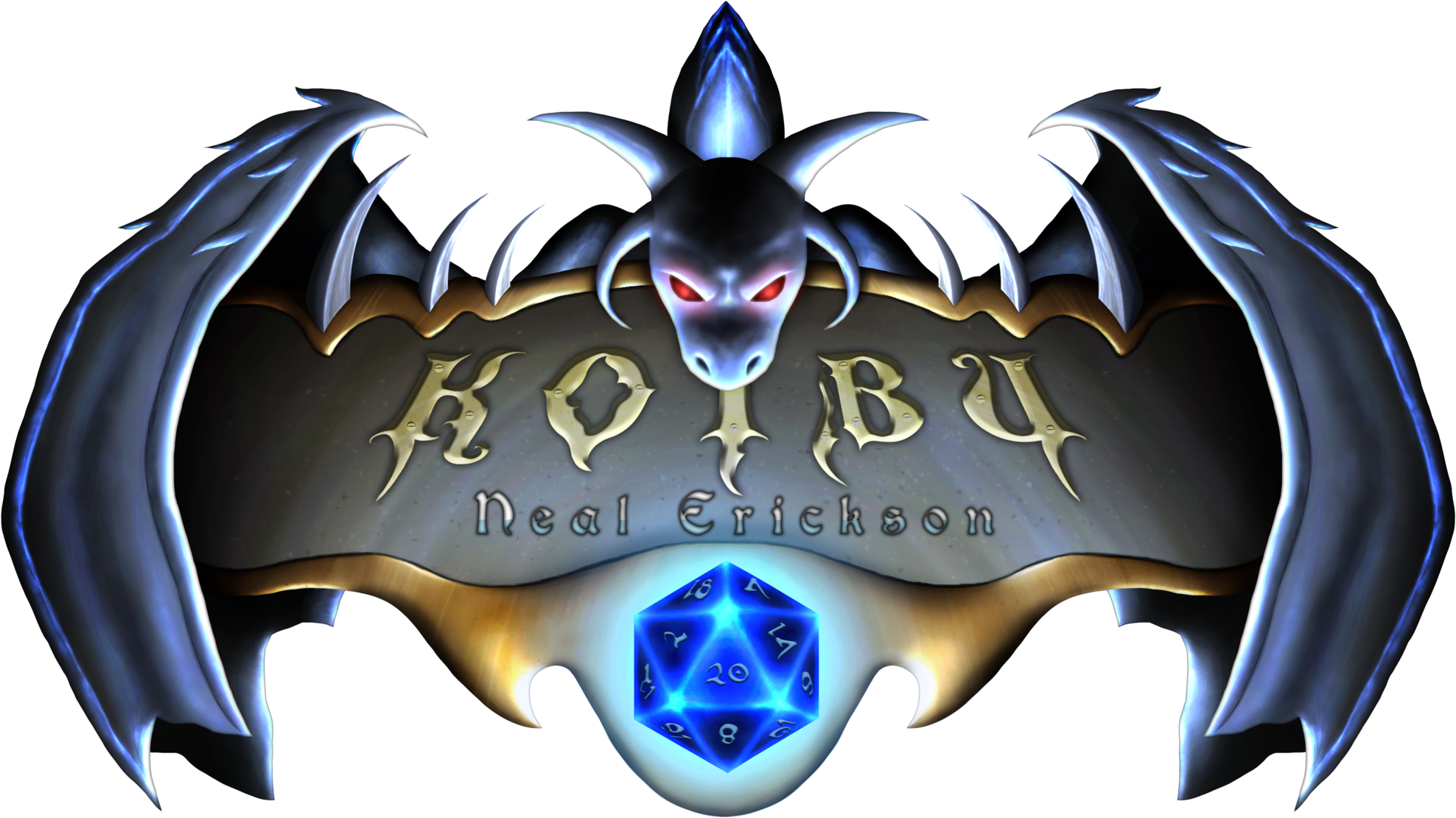 Koibu Dragon Nameplate By Mrjjkb - Illustration (2000x1137), Png Download